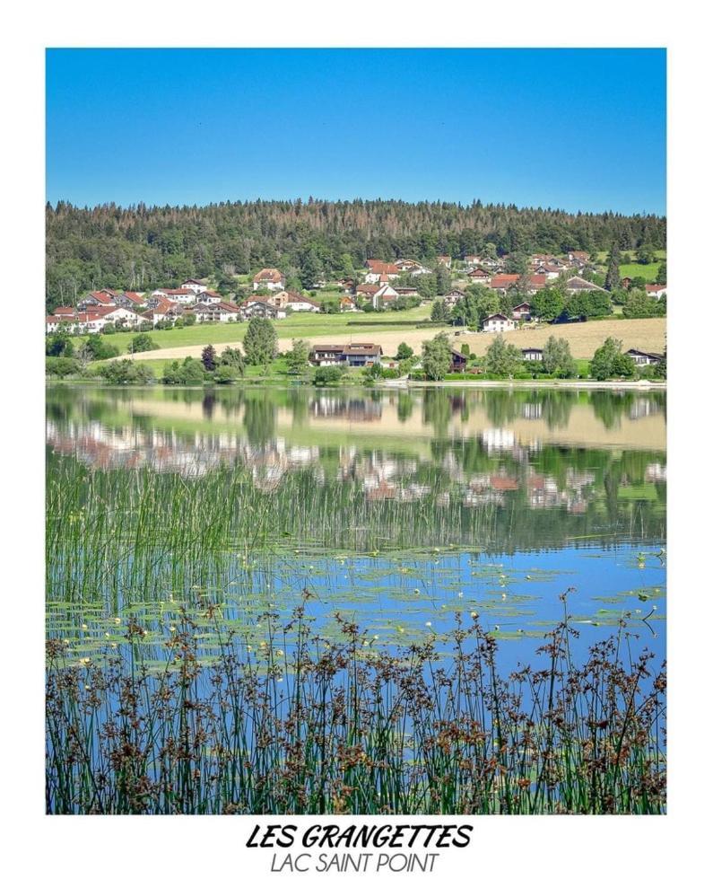 La Parenthese Vue Lac Les Grangettes Exteriér fotografie