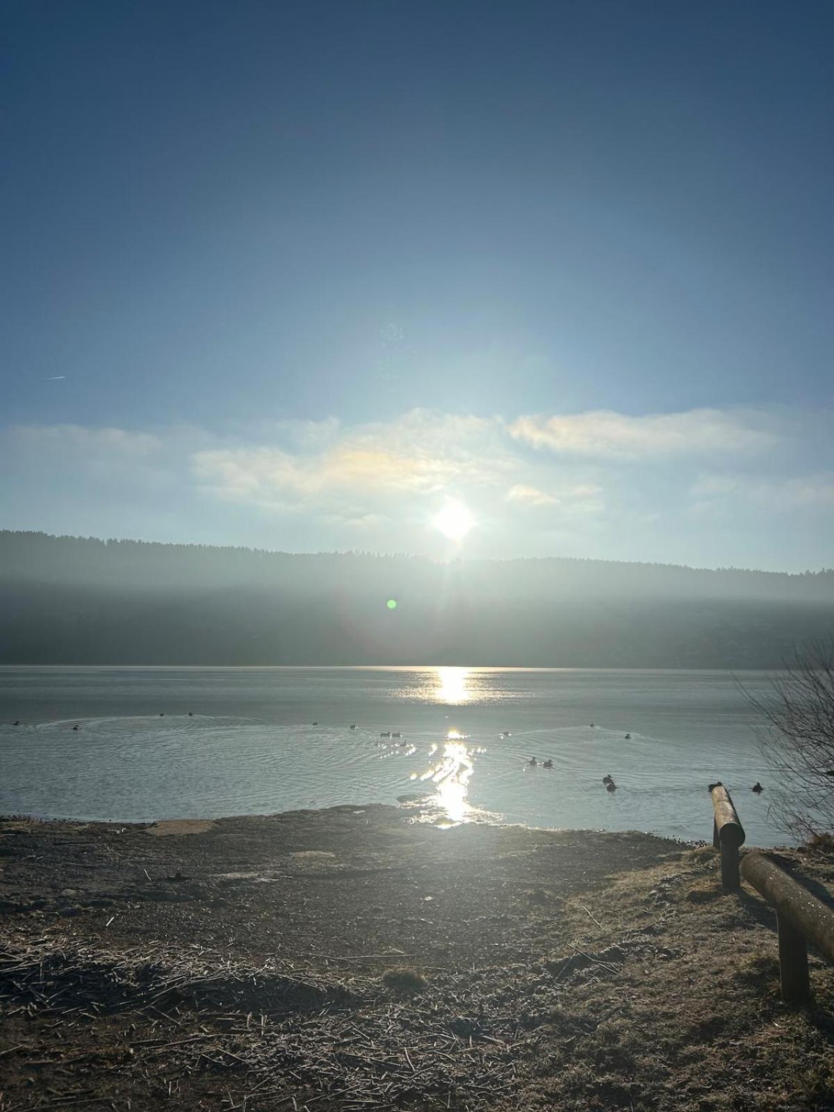 La Parenthese Vue Lac Les Grangettes Exteriér fotografie